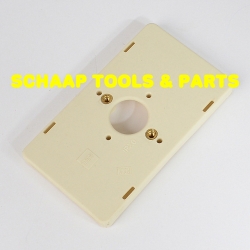 Lasdoos montagedeksel voor 3611 rechthoekig 3543 | 7160.180